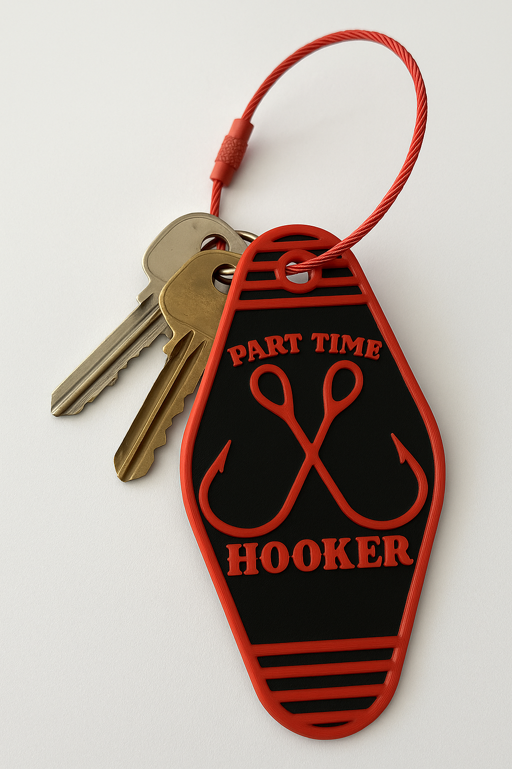 Custom Keychain - Personalized 3D printed keychain